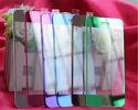 Electroplate Apple iPhone 6?Tempered Glass Phone Protector Green , Yellow , Red