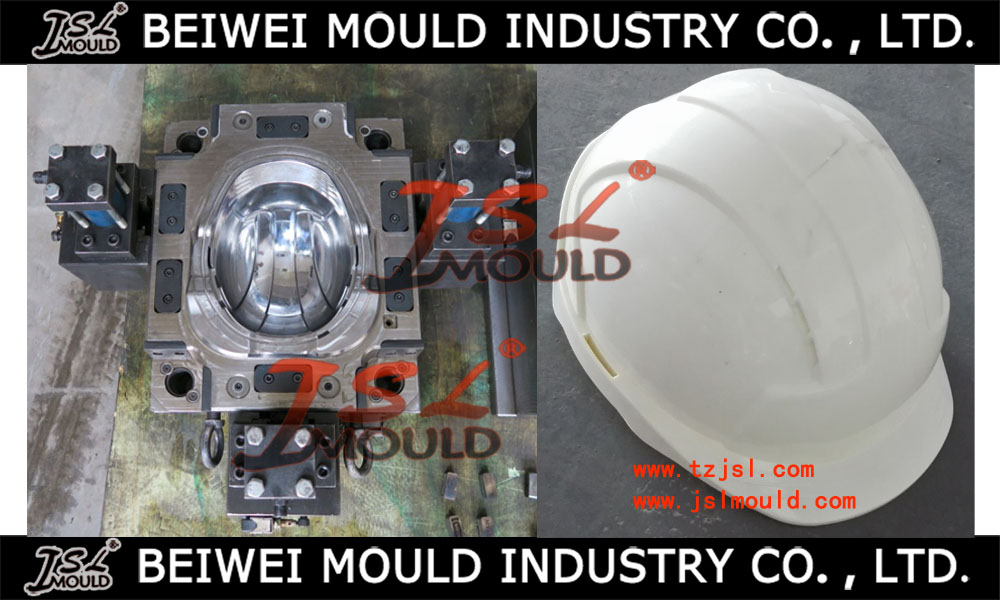 Safety helmet plastic mould