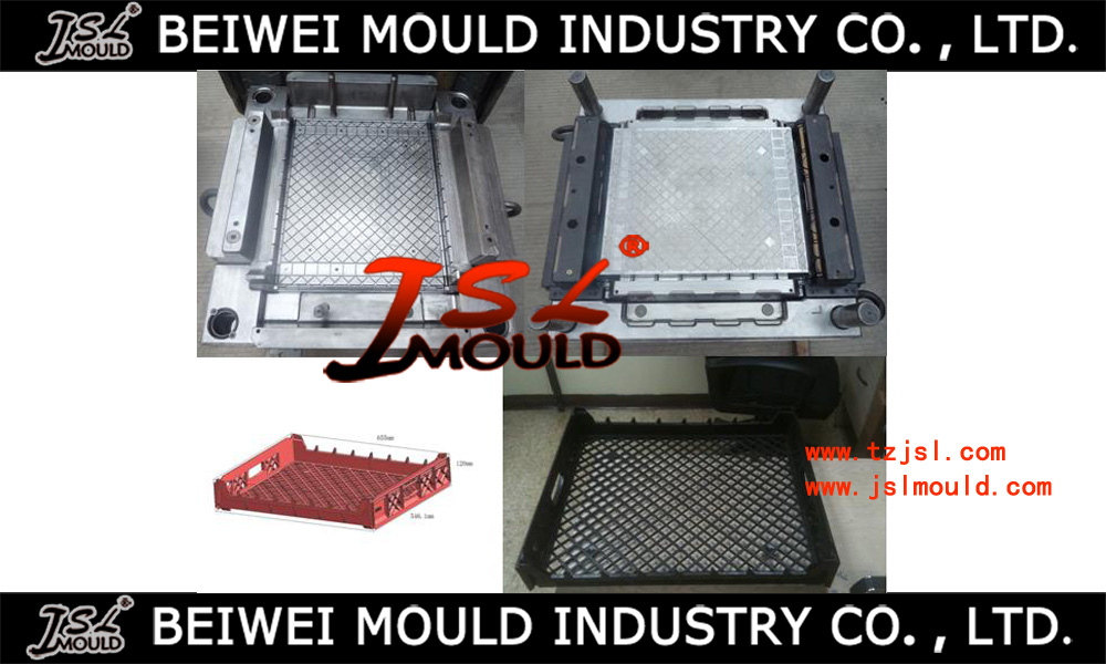 Injection Plastic bread crate mold 