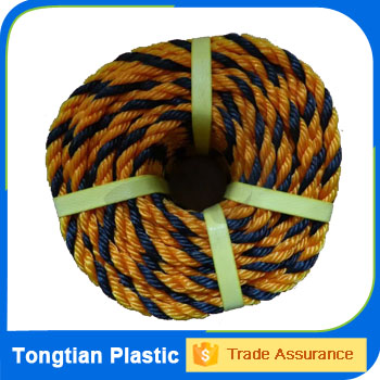 3 strand recycled pp material rope