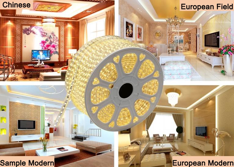 5050 SMD Joinable 1m Yellow LED strip light with 30 PCS SMD 5050 LED