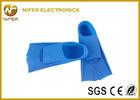 2 - 15 Feet Short Silicone Swim Fins and Flippers / Silicon Training Fins for Swimming