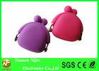 Multi-Function Dust-Keeping Silicone Coin Purse with Custom Logo , Lovely Candy Color