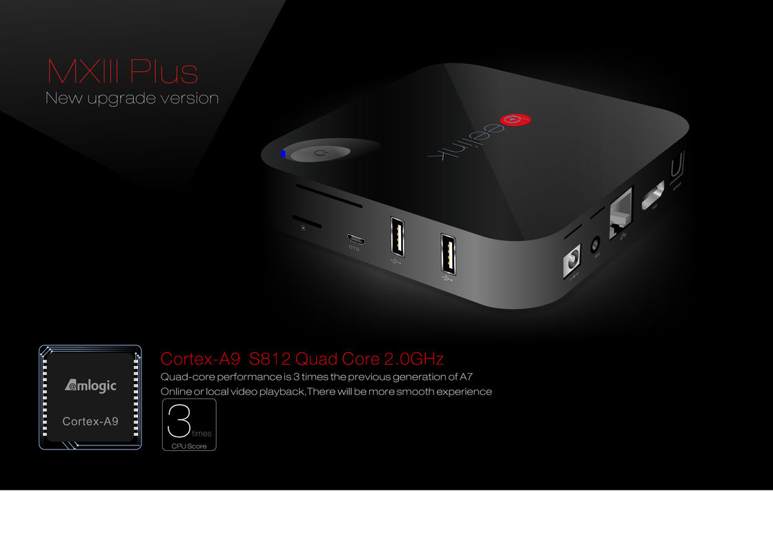 IR Sensor Remote Control USB Smart TV Android TV Box for Home or Commercial