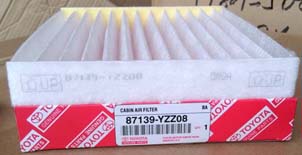 Toyota cabin filter