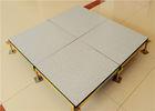 Office building PVC Anti Static Floor Tiles Little cymbidium , Raised Access Flooring Systems