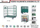 Professional Collapsible Industrial Steel Cargo Cage Cart  Light Duty