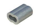 Aluminium Hourglass Duplex wire rope swage sleeves 3 / 64& quot; to 5 / 8& quot;