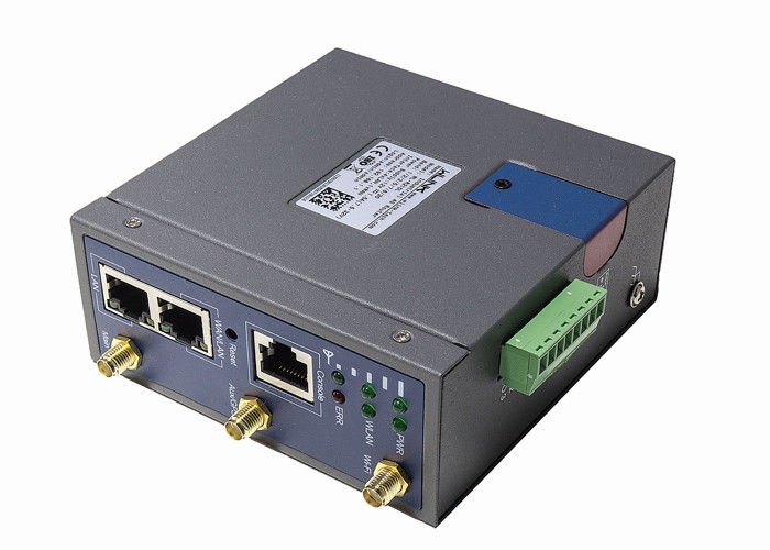 M2M HSPA + 3G High Speed Industrial Cellular Router with 2xLAN 1xRS232 3xI/O