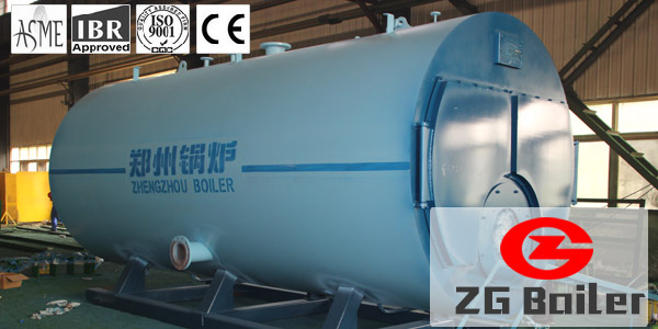 gas oil fired steam boiler