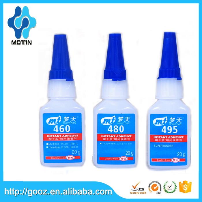 Super bonder glue Motin 495 instant adhesive for plastic