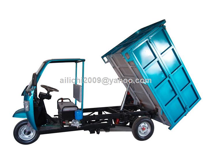 Electric Garbage Truck Cargo Vehicle Hydraulic Dump Truck