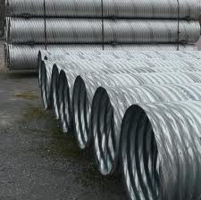 Perforated Metal Culvert Pipe