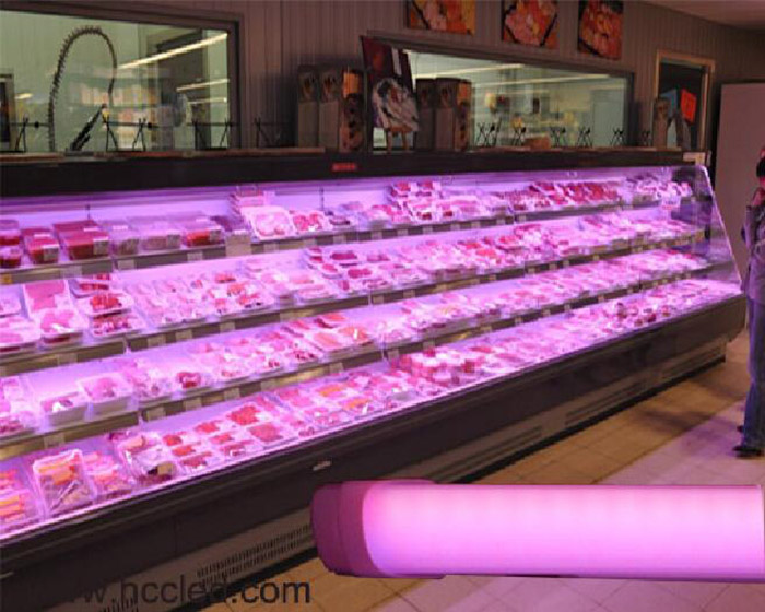 16w led tube with high good quality led pink meat tube