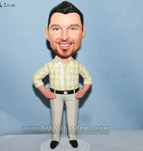 Fennel Shirt Male With Hands On Hips Bobbleheads
