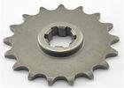 Go Kart Sprocket with spline hole steel , harden 15 tooth sprocket