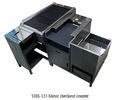 Electronic Money Checkout Desk Express Checkout Counter With Cash Box