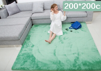 Home Decorator Modern Shaggy carpet Super Soft Solid Washable Area Rug