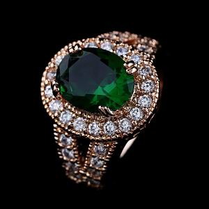 Zircon Copper Ring   GSJ0026