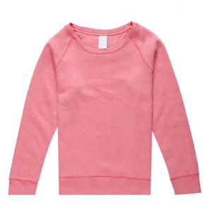 womens crew neck sweatshirts CVC60/40 Woman Crewneck Sweatshirt