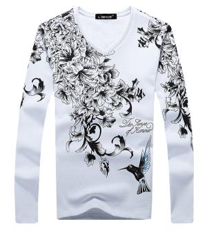 white t shirt printing Men’s Stylish White T Shirt Printing