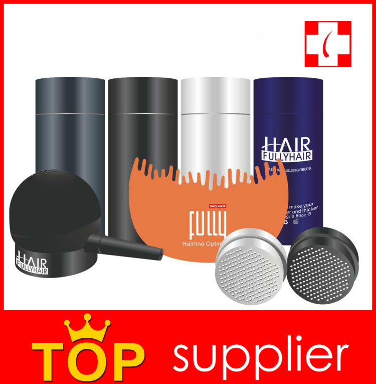 2015 New Products MSDS Certificates Keratin Hair Fiber Of 18 Colors