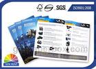 Full Color Custom Magazine Printing Services with Art Paper / Coated Paper / Fancy Papers