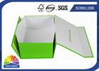 Custom Rectangle Folding Paper Gift Box / Printed Paper Storage Boxes for Shoes or Garment