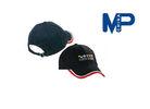 Embroidery hole Personalized Baseball Caps with Silk Printing Splicing Edging
