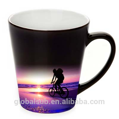 2015 Promotional Gift, Hot Water Color Changing Mug Can DIY