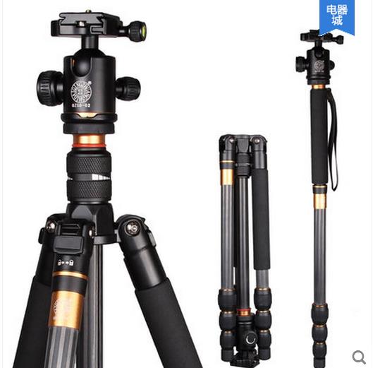 Q476 Carbon fiber camera tripod stand for digital and slr camera 