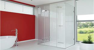 XUTE900 Hinge Door With 2 Inline & 2 Side Panels