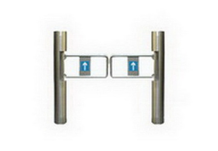 ISG-312 Auto Double Swing Barrier Gate Tubular Barrier Gates Anti-strike  Turnstiles for Supermarket or Shopping mall