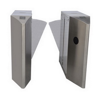 IWG-313 Beautiful Design Single Or Double Core Flap Barrier Wing Gate With Automatic Reset 110V / 220V With 304 Stainless Steel