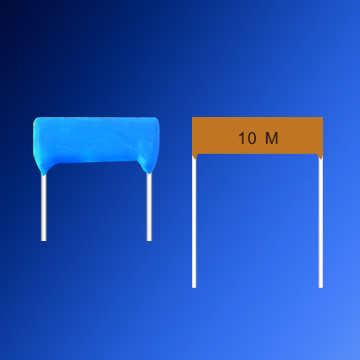 High voltage glaze resistor
