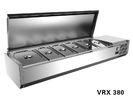 Cold Salad Bar Cooler  / Refrigerated Counter Top Servery Prep Unit VRX1500/380 LID