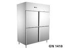 Supermarket Commercial Upright Fridge , 4 Door Fridge Freezer GN1410TN/D