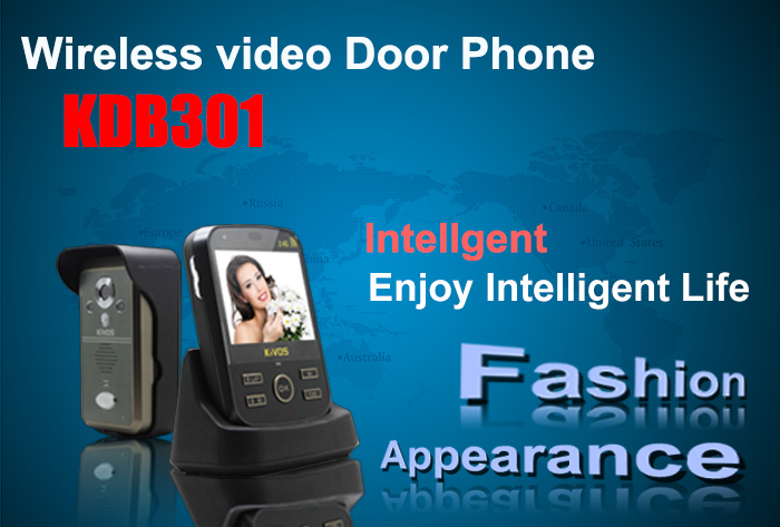 KDB301 Wireless video door phone
