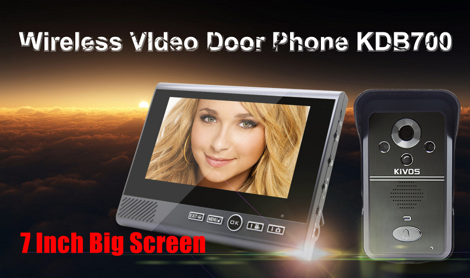 KDB700 Wireless video door phone