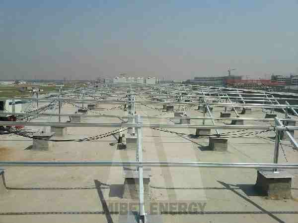 cremalheira da montagem de painel solar Q235 Suporte Solar