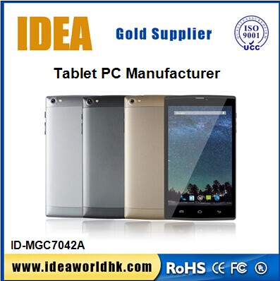 IDEA private mold 7 inch ultra slim android tablet pc quad core oem 3g tablet pc