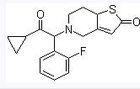 5-[2-Cyclopropyl-1-(2-fluorophenyl)-2-oxoethyl]-5,6,7,7a-tetrahydrothieno[3,2-c]pyridin-2(4H)-one ca