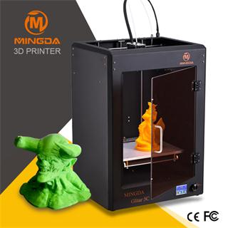 MINGDA NEW Model Glitar 5C 300*200*400mm Desktop Printer 3D Machine / 3d Printers Made in china suppliers
