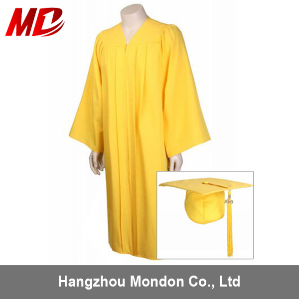 Chilren Shiny Graduation Gown and Cap