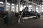 Plastic Recycling Line PP Woven Bag / PE Bottle Flakes Pelletizing Plastic Recycle Machine
