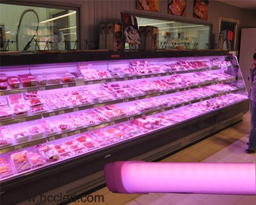 8w led tube, led pink meat tube light
