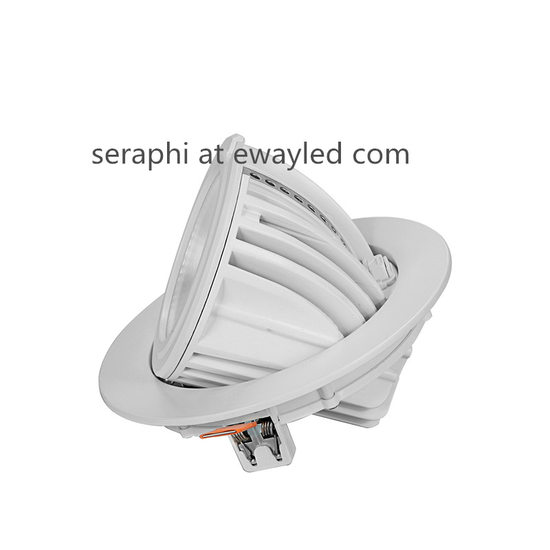 Hot sell 35W COB Elephant Nose Light up and down Trunk light 360 degree
