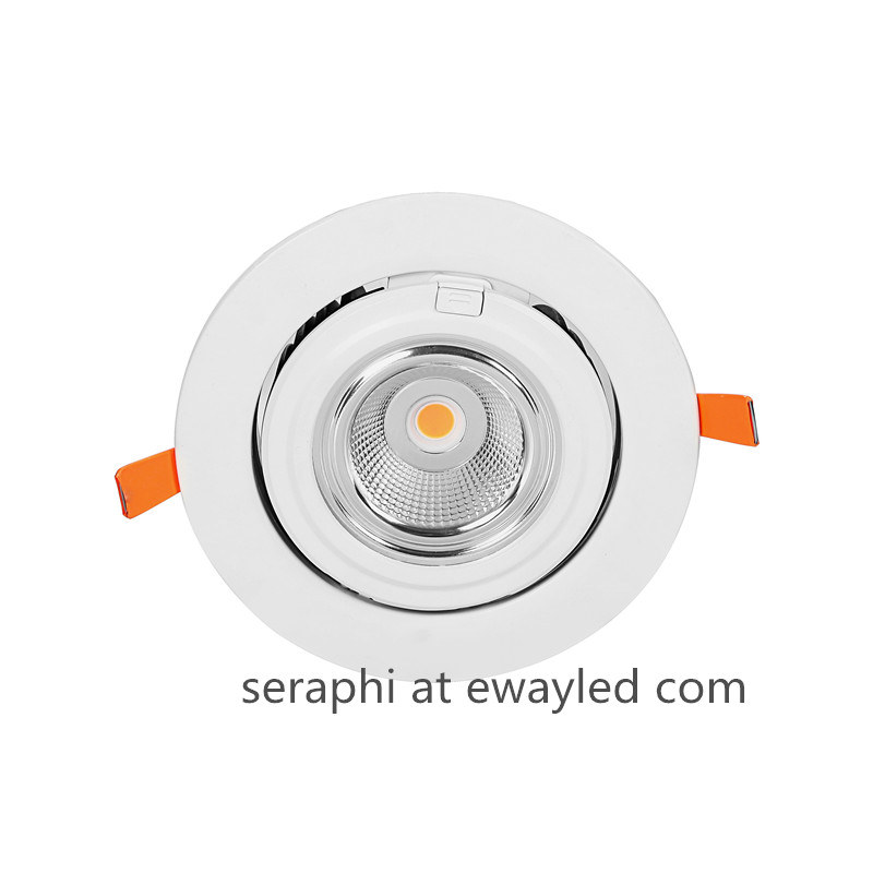 Aluminum material led down light fixtures 30w elephant nose light