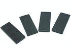 Customized Permanent Sintered Neodymium Block Magnets with Black Epoxy Coating
