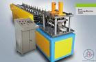 Gcr15 Steel Stud And Track Roll Forming Machine / Metal Roll Former 5.5KW